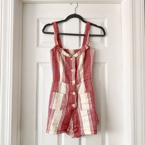 Reformation Coconut Romper
